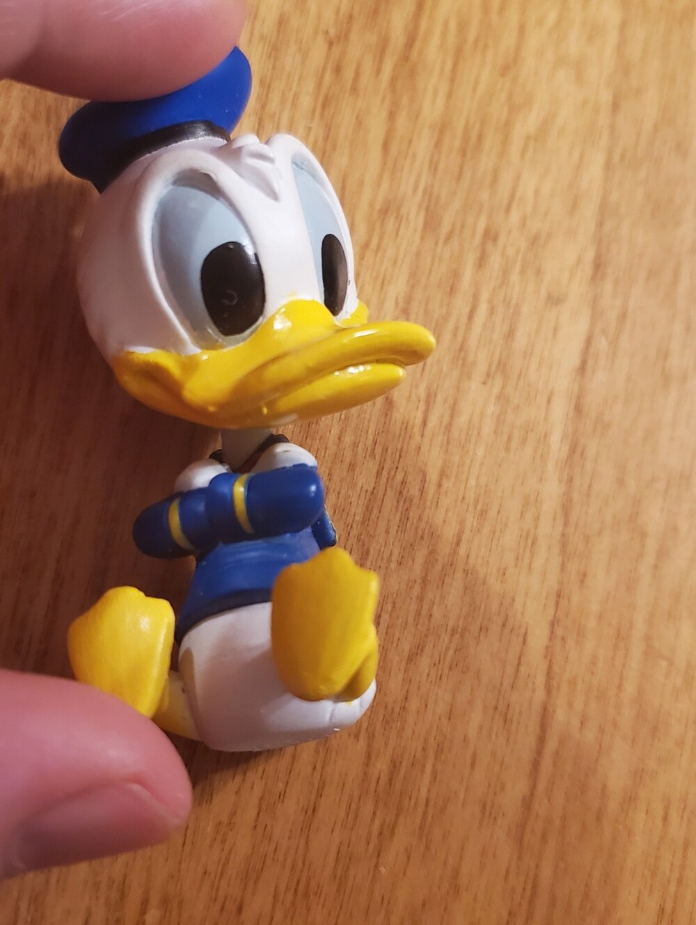 Vintage Disney Applause PVC Donald Duck keychain